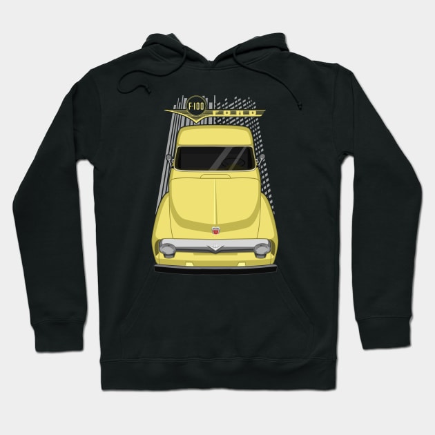 Ford F100 2nd gen - Yellow Hoodie by V8social